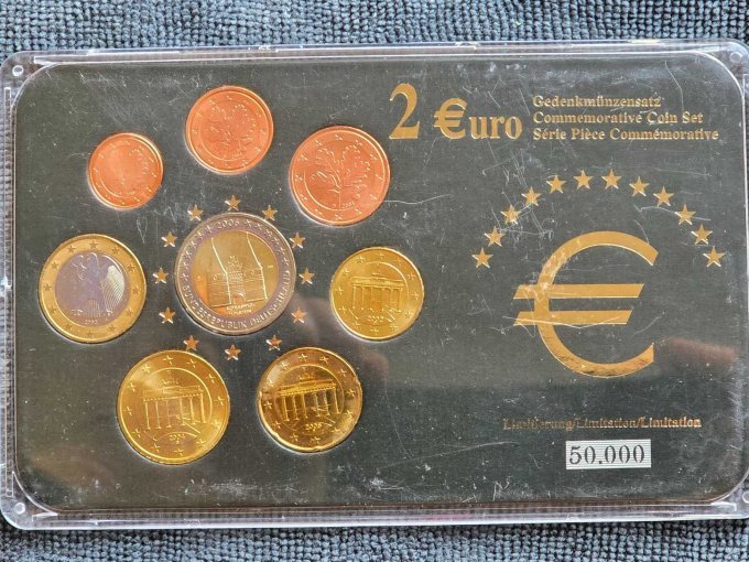 Gedenkmünzensatz Deutschland mit 2-Euro Münze Schleswig-Holstein