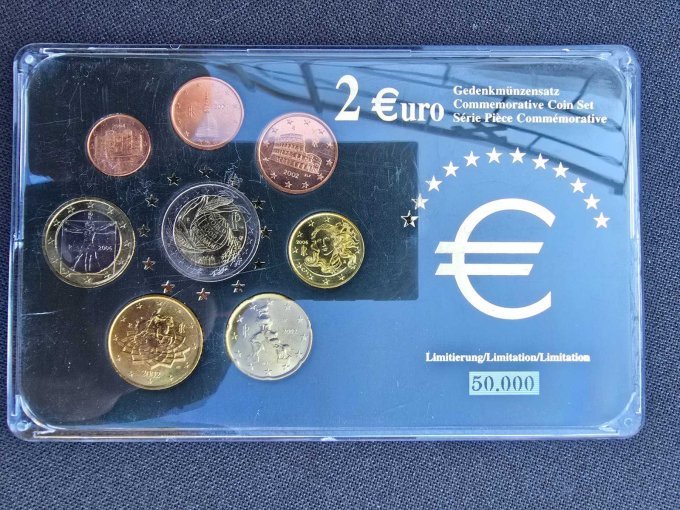 Gedenkmünzensatz Italien mit 2-Euro Münze World Food Programm