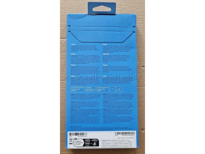 Kindle Paperwhite Verpackung Rückseite
