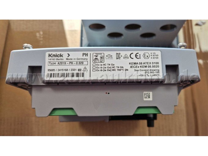 Stratos Pro A201X-PH-0.020 Typenschild I