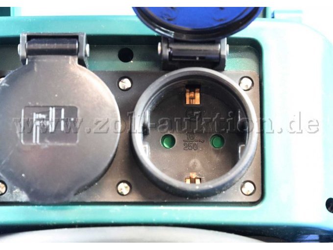 Verteiler Detailansicht Steckdose