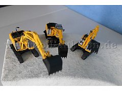 Kovolut aus 3 Baustellenfahrzeugen, 1:87, Gesamtansicht