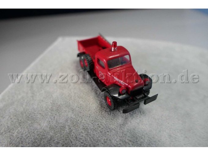 Busch Dodge Power Wagon Fire Department Ansicht von vorne