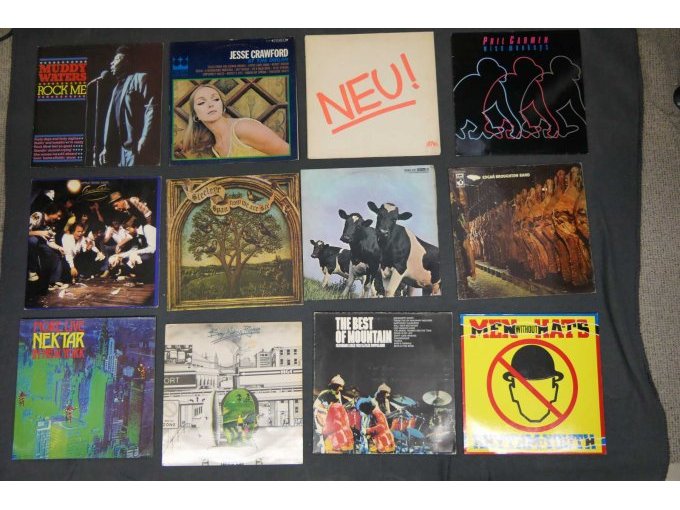 Ansicht Vorderseite der zweiten 12 Stk. Schallplatten
