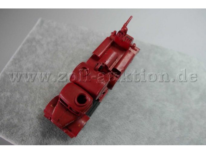 Feuerwehrfahrzeug Ansicht von oben