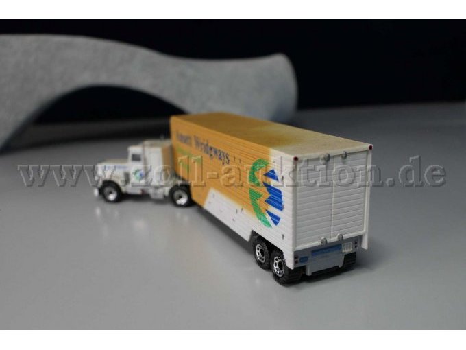Matchbox Kenworth Convoy Ansett Wridgways Ansicht von hinten