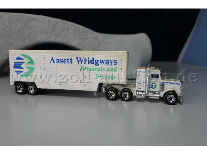 Matchbox Kenworth Convoy Ansett Wridgways Ansicht von der Seite
