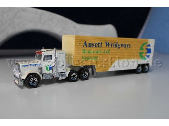 Matchbox Kenworth Convoy Ansett Wridgways Ansicht von der Seite