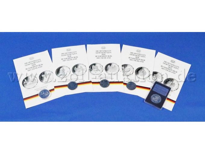 Gesamtansicht Münzenkonvolut