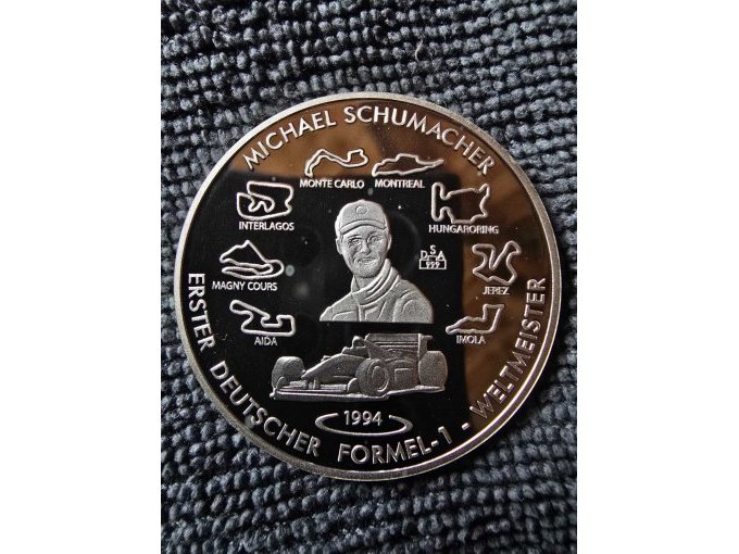 Vorderseite Michael Schuhmacher