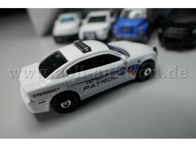 Matchbox Dodge Charger Pursuit - NASA Ansicht von der Seite