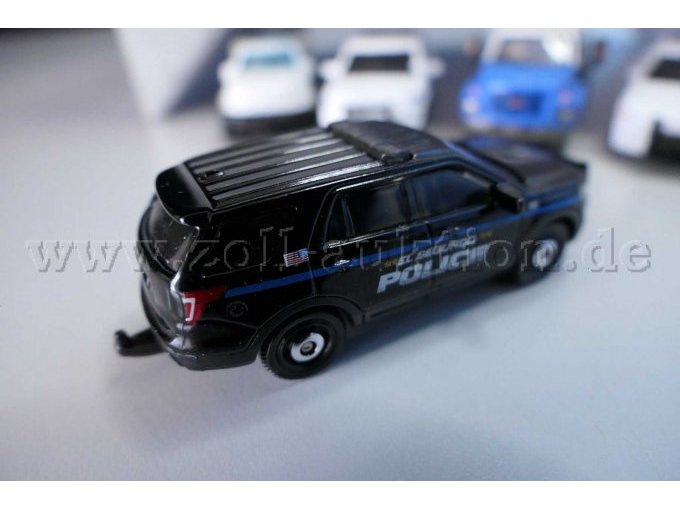 Matchbox 216 Ford Interceptor Utility - El Segundo Police Ansicht von der Seite