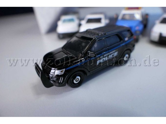 Matchbox 216 Ford Interceptor Utility - El Segundo Police Ansicht von der Seite