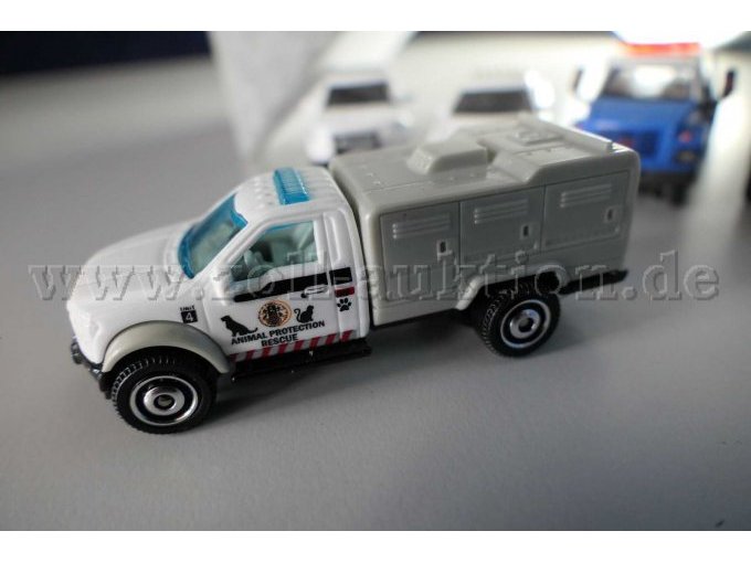 Matchbox 2010 Ford F 150 Animal Control Ansicht von der Seite