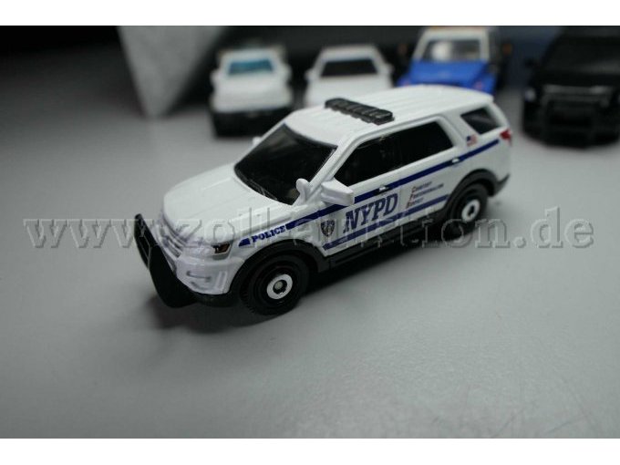 Matchbox 2016 Ford Interceptor Utility NYPD Ansicht von der Seite