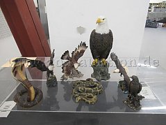 Gesamtansicht der Tierfiguren