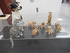 Gesamtansicht der Tierfiguren.