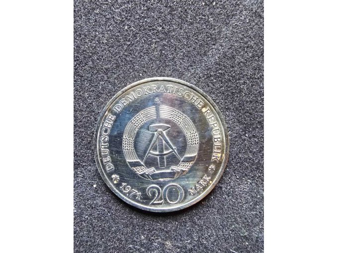 Vorderseite 20 Mark der DDR "Ernst Thälmann"