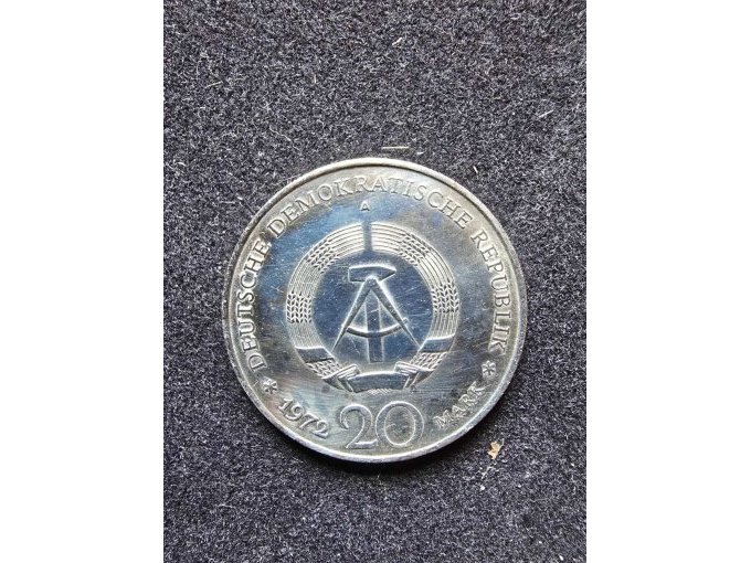 Vorderseite 20 Mark der DDR "Wilhelm Pieck"