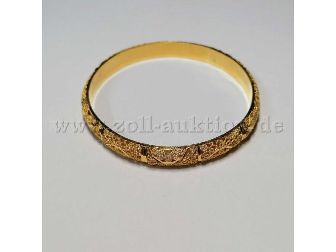 1 Konvolut aus Anhänger, Ringe, Armschmuck, Collier 916/- GG / 22 Karat – foto 9 – kavel bij Zoll-Auktion, Hannover