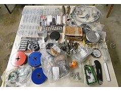 Inhalt Kiste von oben