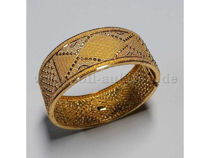 1 Konvolut aus Ohr- und Armschmuck, Collier, Ringe, Anhänger 916/- GG / 22 Karat – foto 10 – kavel bij Zoll-Auktion, Hannover