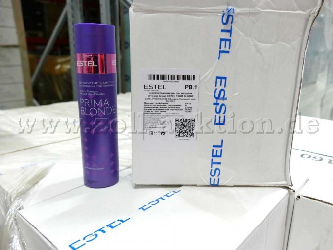 Estel Prima Blonde Silvery Shampoo for cold blond shades 250 ml (MHD 11/25)