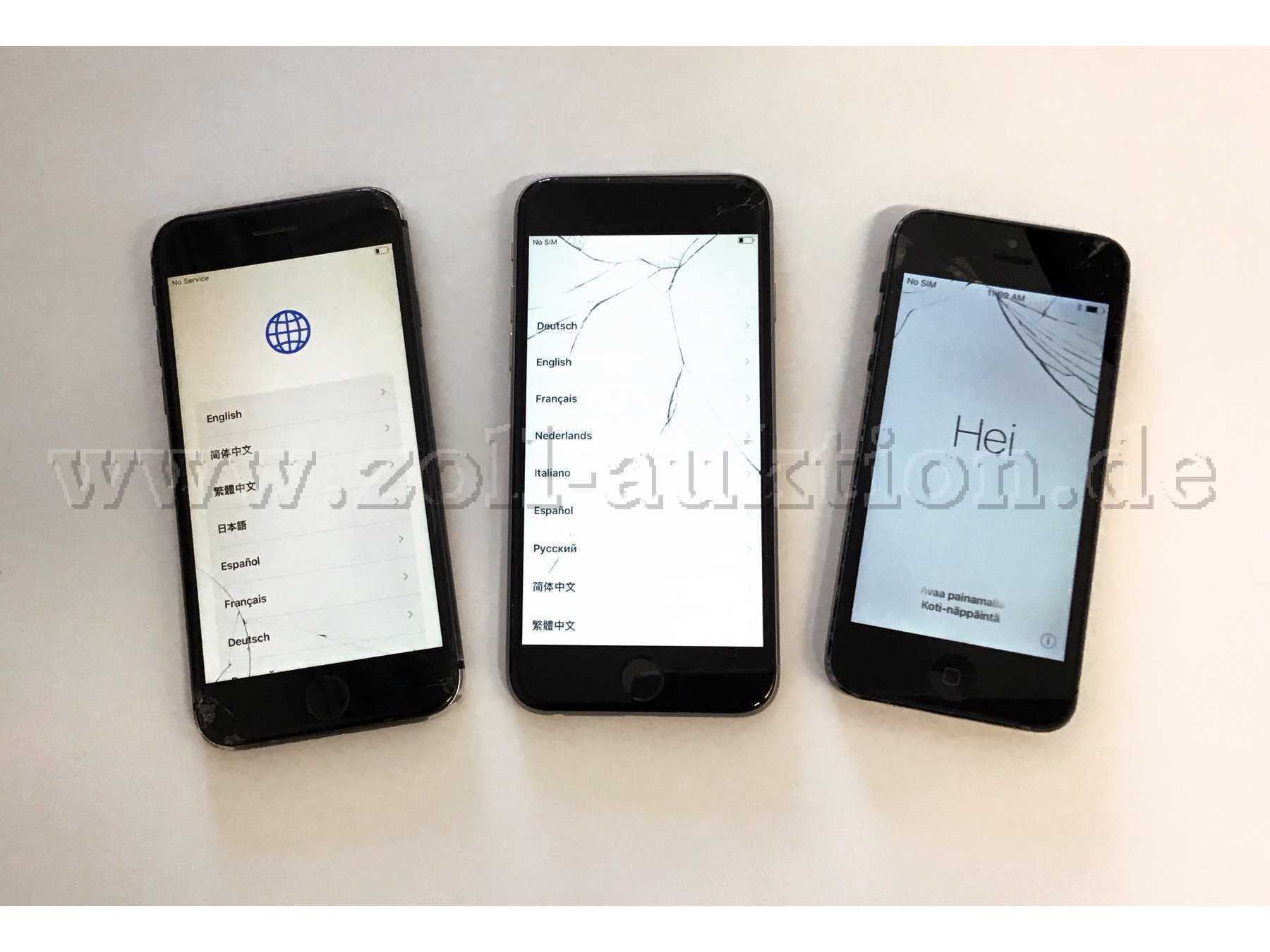 Konvolut aus 3 iPhones VS