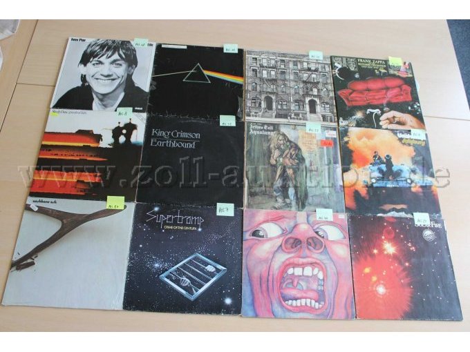 1 Konvolut aus insgesamt 12 Schallplatten – kavel bij Zoll-Auktion, Koblenz