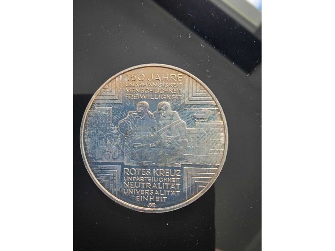 Vorderseite 150. Jahre Rotes Kreuz