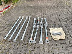 Übersicht komplettes Konvolut Baustützen