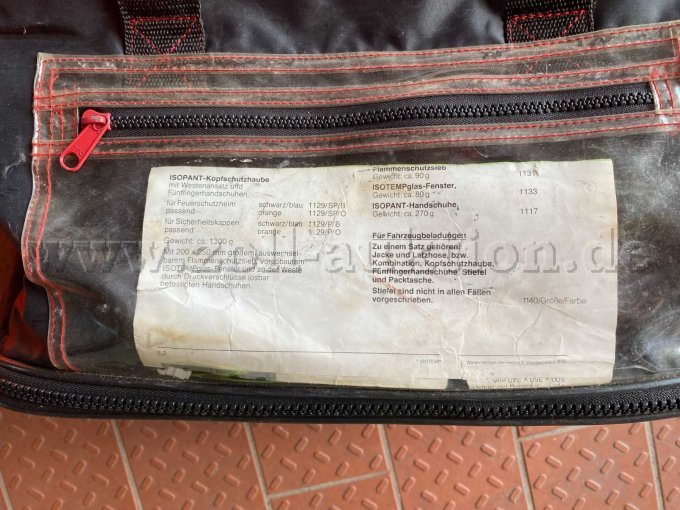 Datenblatt über die Isopant Kopfschutzhaube