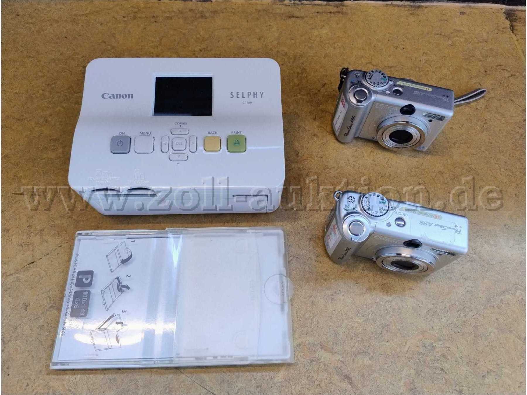 Fotodrucker mit beiden Kameras