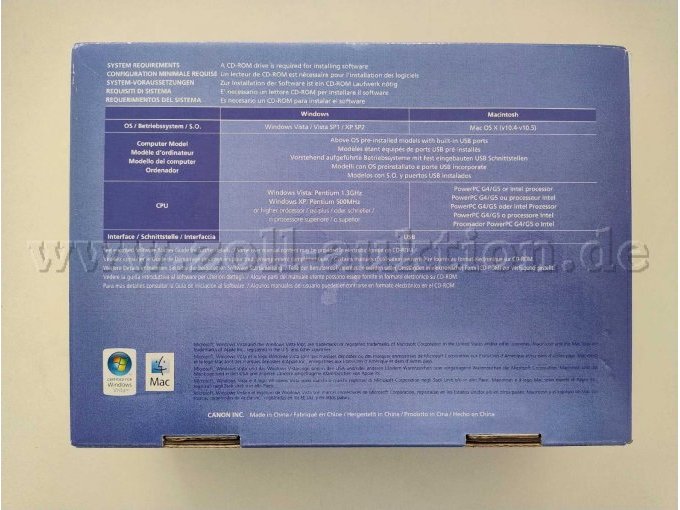 Karton SX110 IS