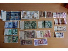 Konvolut Banknoten