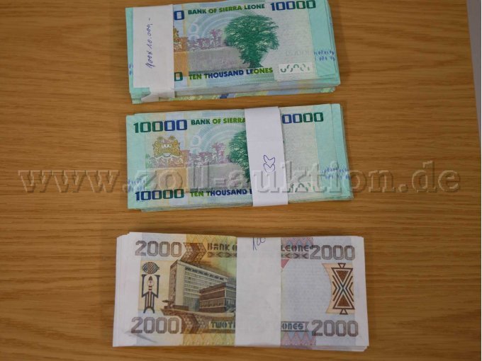 Leones Banknoten gesamt