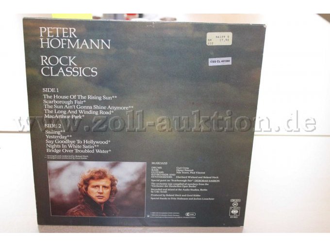 Peter Hofmann hinten