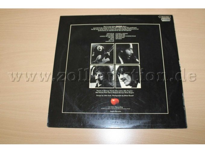Let it be Backcover