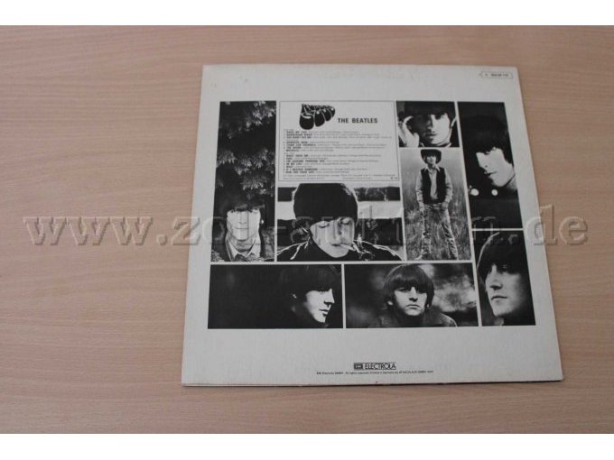 Rubber Soul Backcover