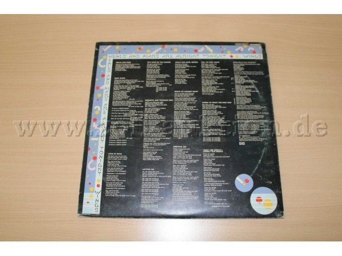Venus and Mars Backcover
