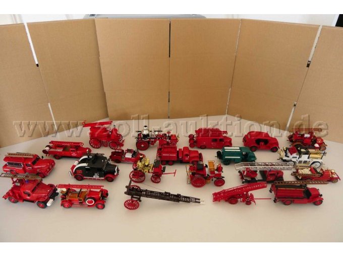 1 set met 21 antieke Del Prado-brandweermodellen, in verschillende schalen – foto 2 – kavel bij Zoll-Auktion, Halle (Saale)