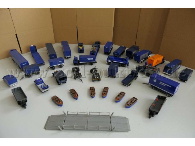 1 Konvolut mit 26 THW-Fahrzeug Modellen, 1:87 – foto 2 – kavel bij Zoll-Auktion, Halle (Saale)