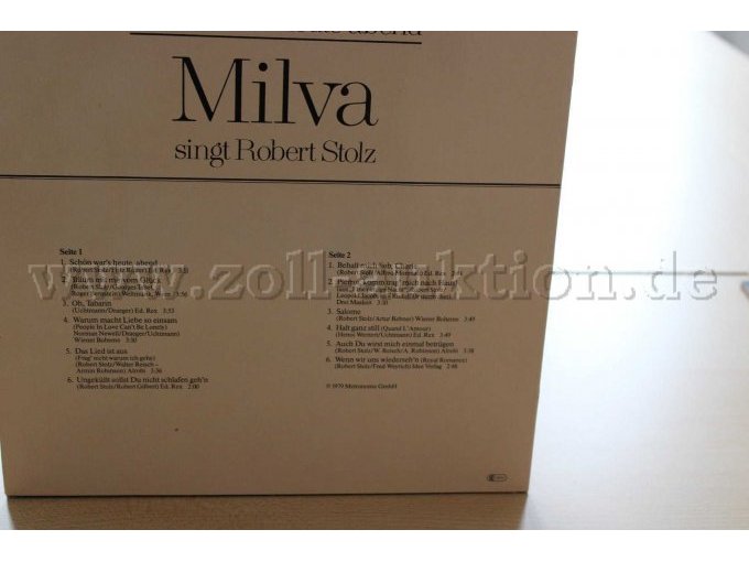 Milva Rückseite