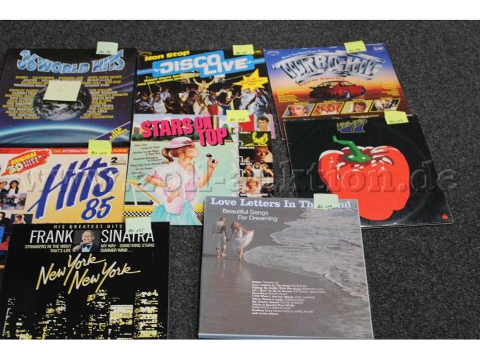 1 Konvolut mit 8 Schallplatten – kavel bij Zoll-Auktion, Koblenz