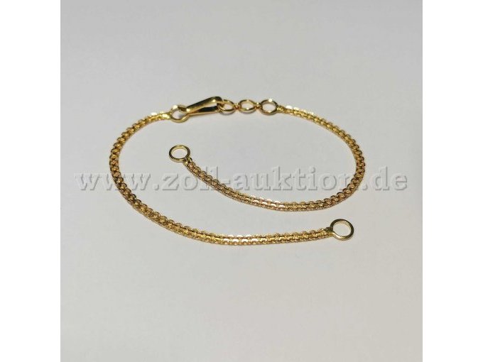 1 Konvolut u.a. aus Ohr- und Armschmuck, Anhänger, Ring 916/- GG / 22 Karat – foto 5 – kavel bij Zoll-Auktion, Hannover