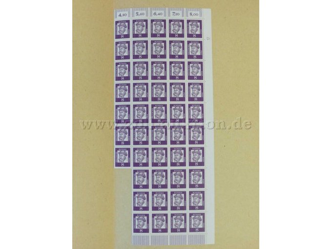 Teilansicht Briefmarken, lose