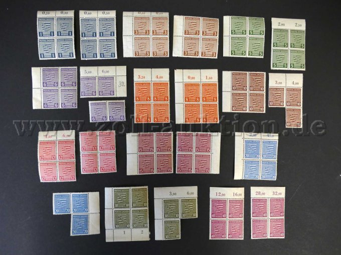 85 Briefmarken Provinz Sachsen