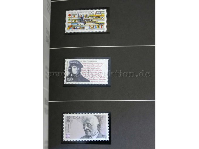 Auszug aus Buch Postwertzeichen 1991