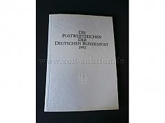 Buch Postwertzeichen Deutsche Bundespost 1992
