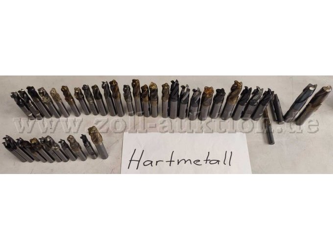 Konvolut Hartmetallfräser
Draufsicht